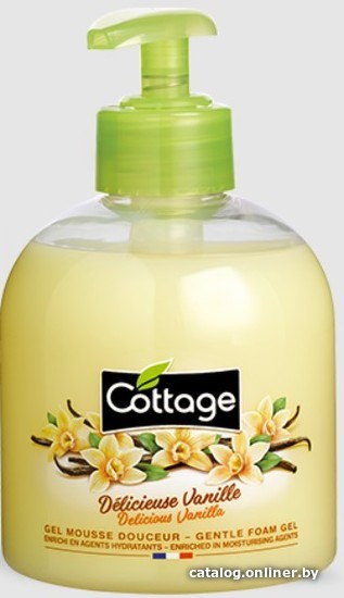 

Cottage Мыло жидкое Delicious Vanilla Gentle Foam Gel 300 мл