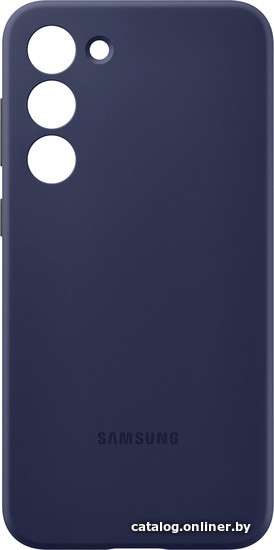 

Чехол для телефона Samsung Silicone Case S23+ (темно-синий)