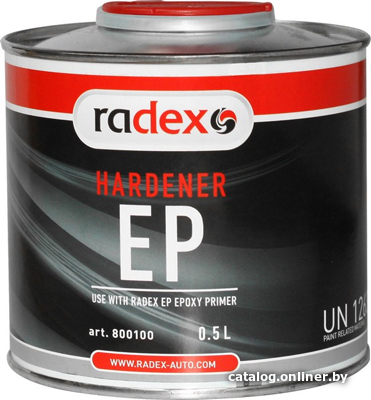 

Отвердитель Radex Отвердитель для эпоксидного грунта Radex EP 500мл