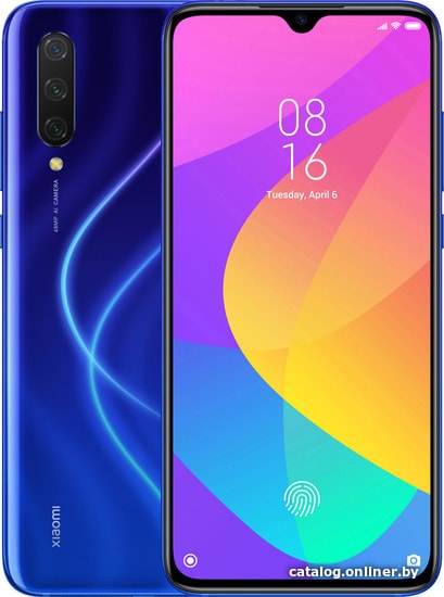 

Смартфон Xiaomi Mi 9 Lite 6GB/128GB международная версия (синий)
