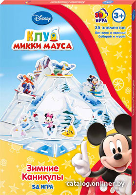 

Настольная игра Disney 3D-Пазл Зимние каникулы [PDM155]