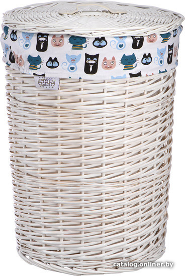 

Корзина Natural House Котики EW-87XL (белый)