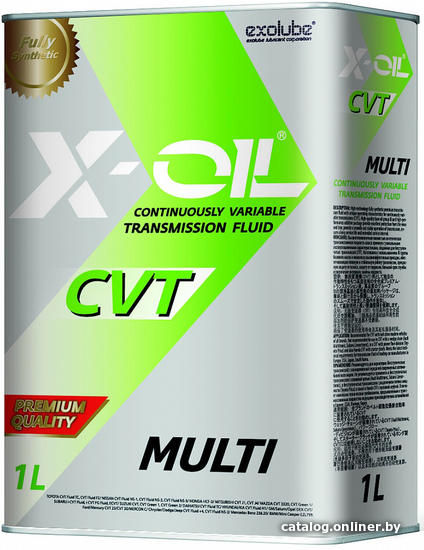 

Трансмиссионное масло X-Oil CVT Multii 1л