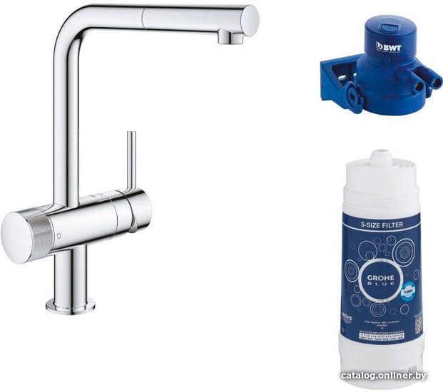 

Стационарная система "под мойкой" Grohe Blue Pure Minta 119706 (хром)
