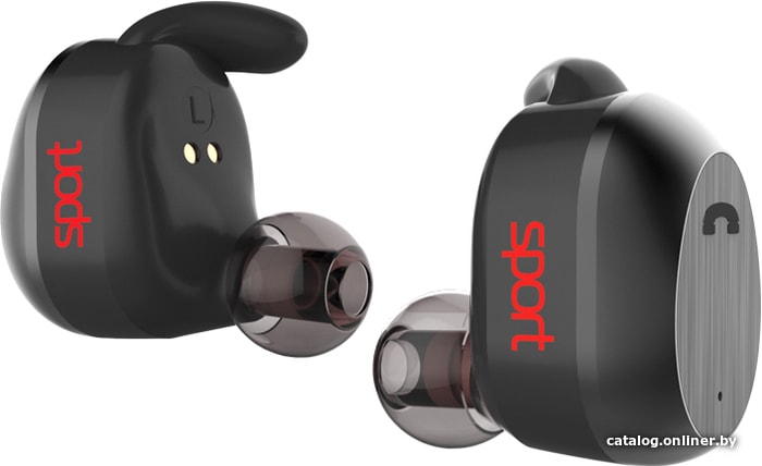 

Наушники Elari NanoPods Sport (черный)