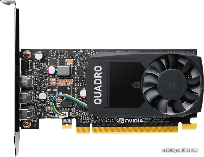 

Видеокарта PNY Nvidia Quadro P400 V2 2GB GDDR5 VCQP400V2-SB