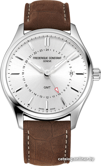 

Наручные часы Frederique Constant Classics Quartz GMT FC-252SS5B6