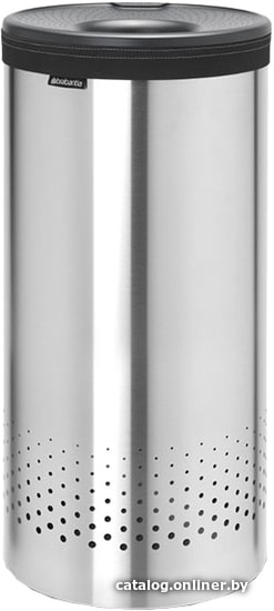 

Бак Brabantia 103469 (стальной матовый, крышка темно-серая пластиковая)