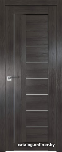 

Межкомнатная дверь ProfilDoors 17X 80x200 (грей мелинга/стекло матовое)