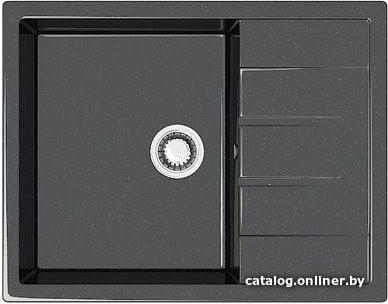 

Кухонная мойка Berge BG-6502 (черный глянцевый)