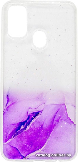 

Чехол для телефона EXPERTS Aquarelle для Xiaomi Redmi Note 9S/9 PRO (фиолетовый)