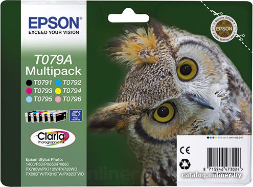 

Картридж Epson C13T079A4A10