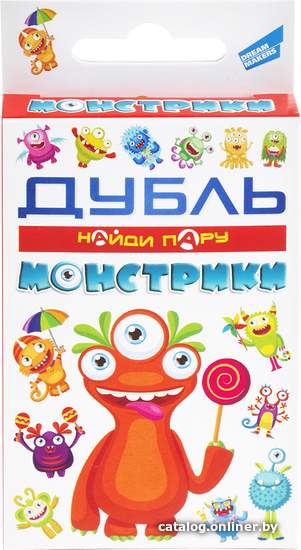 

Настольная игра Dream Makers Дубль Монстрики. Cards 2127C