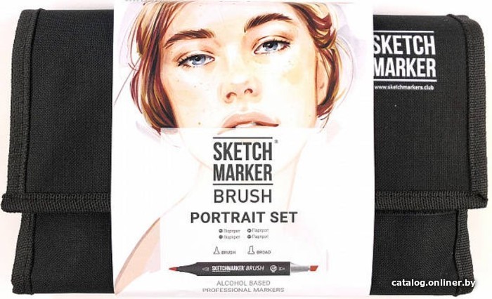 

Маркер художественный Sketchmarker Portrait Set SMB-24PORT (24 шт)