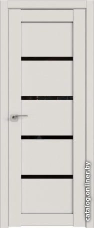 

Межкомнатная дверь ProfilDoors 2.09U 80x200 (дарквайт/стекло черный триплекс)