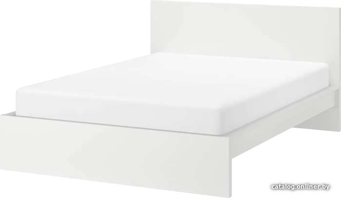 

Кровать Ikea Мальм 160x200 (белый, без основания) 703.691.55