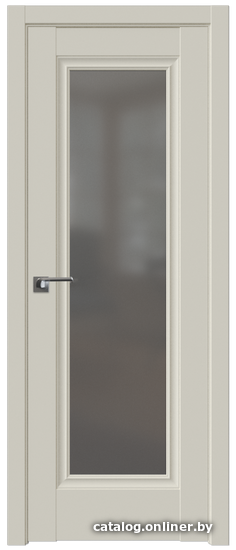 

Межкомнатная дверь ProfilDoors 2.35U 60x200 (магнолия сатинат, стекло графит)