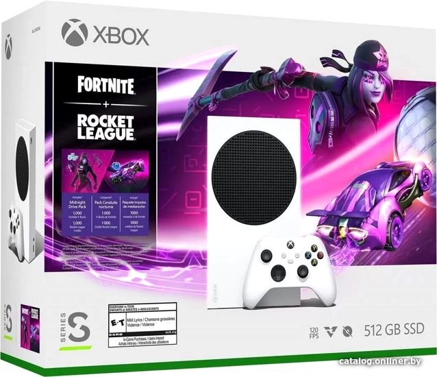 Microsoft Xbox Series S Fortnite + Rocket League игровую приставку купить в  Бресте