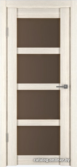 

Межкомнатная дверь IstokDoors Горизонталь-12 ДЧ 70x200 (капучино/стекло бронза)