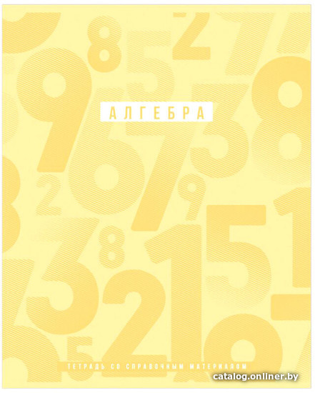

Тетрадь предметная BG Ритмы. Алгебра ТП5ск48_лм_вл 10699 (48 л)