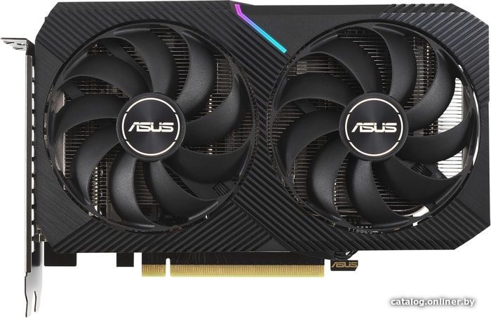 

Видеокарта ASUS Dual GeForce RTX 3060 Ti V2 Mini OC Edition 8GB GDDR6