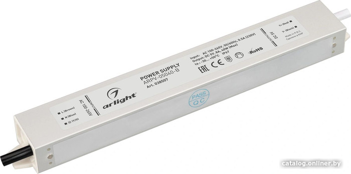 

Блок питания Arlight ARPV-05040-B 038507