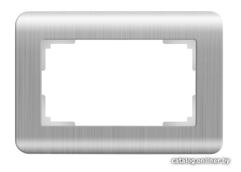 

Рамка Werkel WL12-Frame-01-DBL (Серебряный)