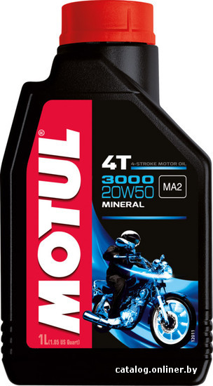 

Моторное масло Motul 3000 4T 20W-50 1л