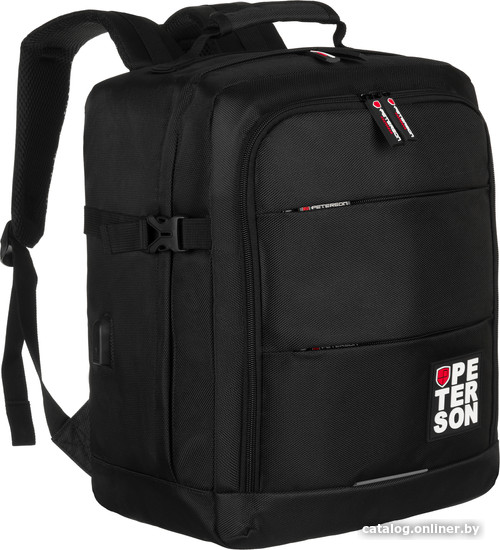 

Городской рюкзак Peterson PTN PLG-01-T (черный/красный)