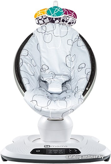 

Шезлонг 4moms MamaRoo 4.0 (silver plush)