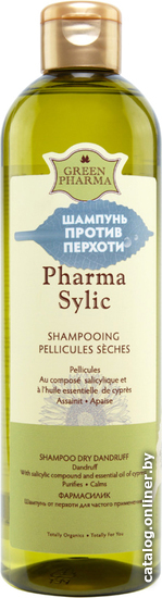

Green Pharma Фармасилик от перхоти для частого применения 500 мл