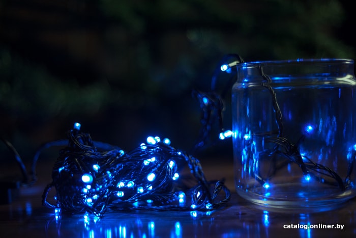 

Новогодняя гирлянда Огоньки Диод 021 200 LED 20 м (синий)