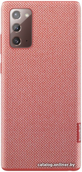 

Чехол для телефона Samsung Kvadrat Cover для Galaxy Note 20 (красный)