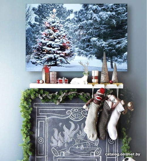 

Модульная картина Citydecor Новый год 1.155 60x90 см