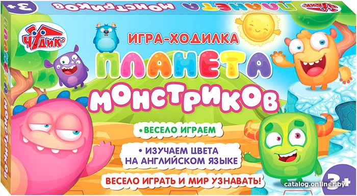 

Детская настольная игра Ranok-Creative Планета монстриков 12120110Р