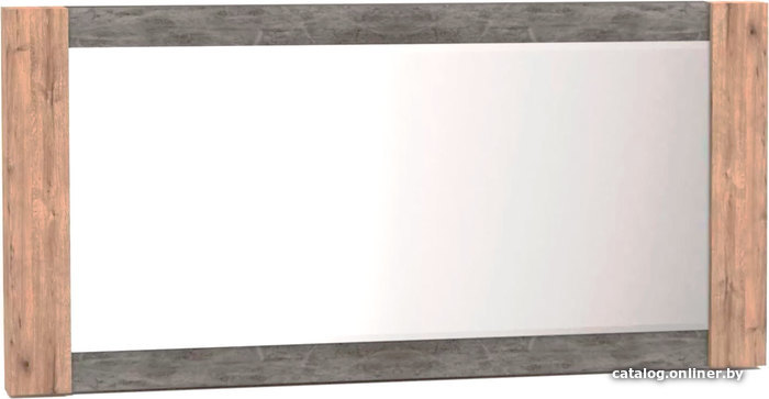 

Зеркало SbkHome Денвер 11801 129x50 (веллингтон/камень темный)