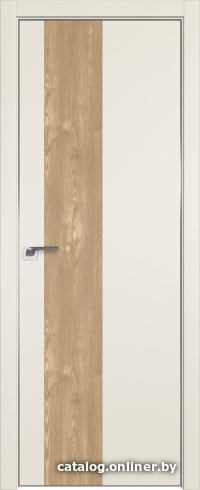 

Межкомнатная дверь ProfilDoors 5E 80x200 (магнолия сатинат/вставка каштан натуральный)