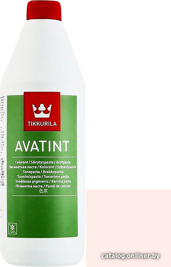 

Колеровочная краска Tikkurila Avatint 1 л (WX, white oxide)