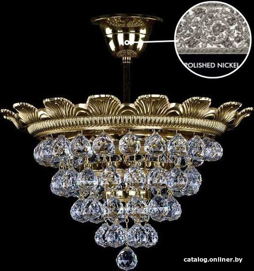 

Припотолочная люстра ArtGlass Neria Nickel Ce