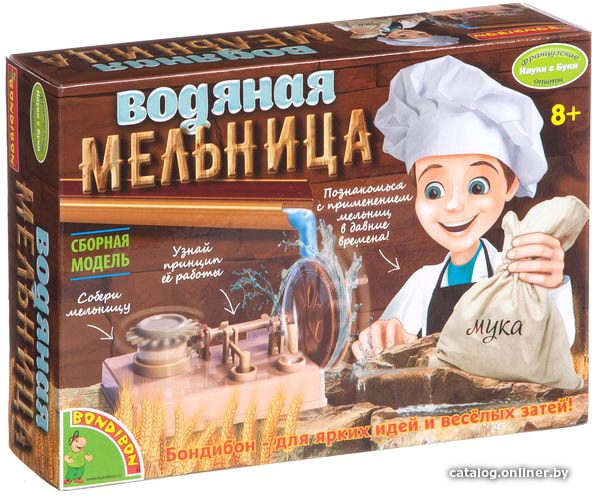 

Набор для опытов Bondibon Науки с Буки Водяная мельница ВВ1679