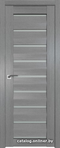 

Межкомнатная дверь ProfilDoors 2.49XN 80x190 (грувд серый, стекло матовое)