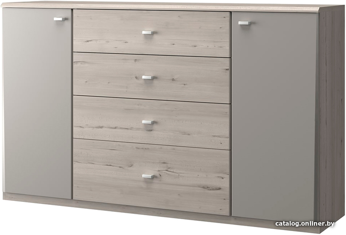 

Комод Anrex Diego 2D4S (бонди бич/силк шитаке)