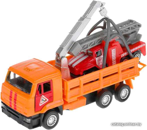 

Набор Технопарк KAMAZ Эвакуатор и Урал SB-19-29-C-WB