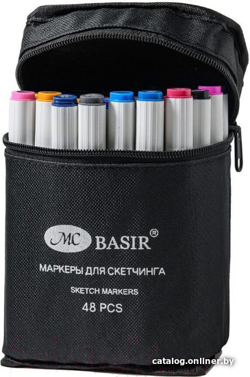 

Набор маркеров MC Basir МС-5189-48 (48 цв)