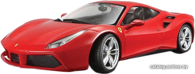 

Легковой автомобиль Bburago Ferrari 488 GTB 18-26013 (красный)