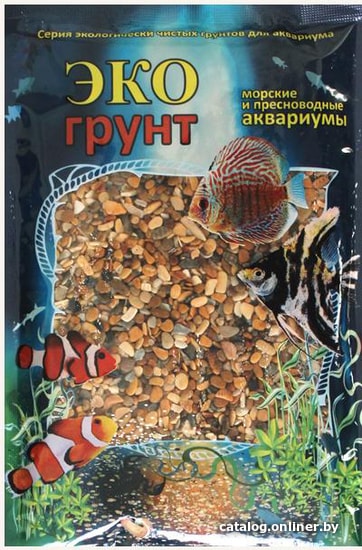 

Грунт ЭКО грунт Каспий №1 2-4 мм 3.5 кг