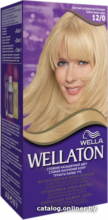 

Крем-краска для волос Wella Wellaton 12/0 светлый натуральный блондин