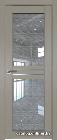 

Межкомнатная дверь ProfilDoors 2.56XN 60x200 (стоун, стекло дождь белый)