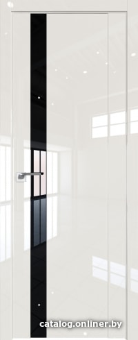 

Межкомнатная дверь ProfilDoors 62L 90x200 (магнолия люкс, стекло lacobel черный лак)