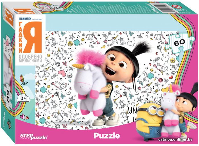 

Пазл Step Puzzle Гадкий Я 81197 (60 эл)